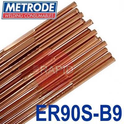 T9CRMOVN-24  Metrode 9CrMoV-N 2.4mm Low Alloy Tig Wire, 5kg Pack, ER90S-B9