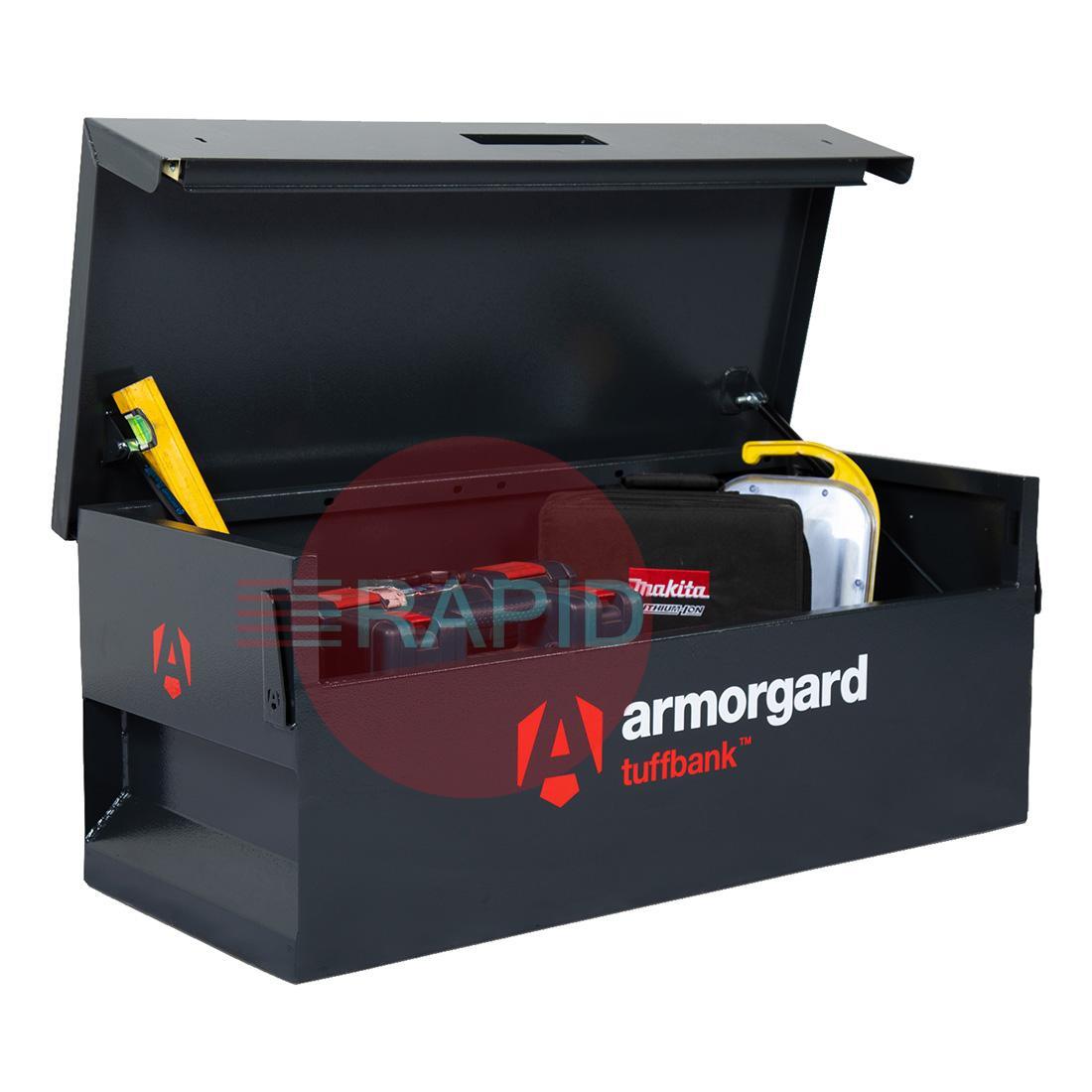 TB12  Armorgard Tuffbank Truck Box, 1150 x 495 x 460mm