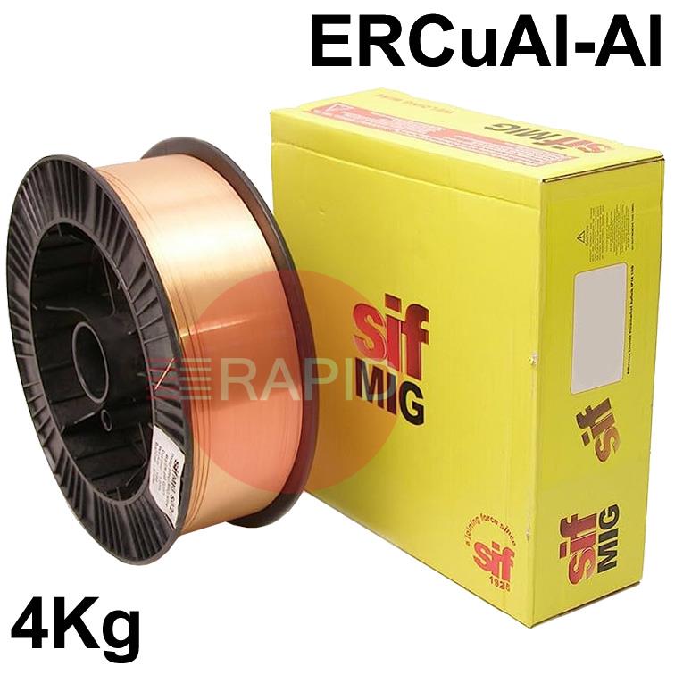 WO320840  SifMig 328 92/8, Aluminium Bronze MIG Wire, 4Kg Reel, ERCuAl-Al