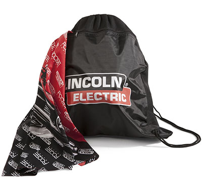 Lincoln Viking 3350 Helmet Bag and Bandana